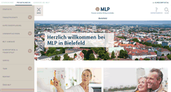 Desktop Screenshot of mlp-bielefeld.de